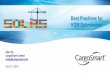 Best Practices for VGM Submission - CargoSmartOn€¦ · Best Practices for VGM Submission Alan Yip ... with your ocean carriers are in ... submission in Excel or email formats
