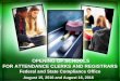 OPENING OF SCHOOLS FOR ATTENDANCE CLERKS AND REGISTRARSattendanceservices.dadeschools.net/pdfs16/OS-AttendanceClerks... · OPENING OF SCHOOLS FOR ATTENDANCE CLERKS AND REGISTRARS