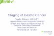 Staging of Gastric Cancer · Staging of Gastric Cancer Natalie Coburn, ... (205 of 392) of the non-therapeutic OR group ... – D2 LN dissection was
