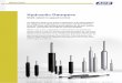 ACE Main-Catalogue EN 2016 - macscottbond.co.uk · Hydraulic Dampers Multi-talent in speed control The hydraulic dampers are similar in appearance to the ACE industrial gas springs