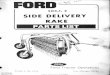 Ford 503-1, 2 Side Delivery Rake Parts List - N Tractor Clubntractorclub.com/manuals/implements/rakes-weeders/Ford Series 503...FORD 503-1, 2 SIDE DELIVERY RAKE PARTS LIST Ford Tractor