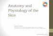 Anatomy and Physiology of the Skin - South West Regional ...swrwoundcareprogram.ca/.../AnatomyandPhysiologyoftheSkin.pdf · Anatomy and Physiology of the Skin Content Creators: 