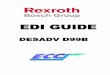 EDI GUIDE - dc-de.resource.bosch.com · PCD Percentage details O 9 16 13 11 10 10 ... UNB Interchange Header M 1 ... 0035 TEST INDICATOR O 1 n..1 Example: 