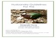 Husbandry Guidelines For the - Avian Scientific …aviansag.org/Husbandry/Unlocked/Care_Manuals/Emerald Dove...Husbandry Guidelines For the Emerald Dove Chalcophaps indica (Aves: Chalcophaps)