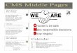 CMS Middle Pages - Hempfield School District / Homepage · 2015-10-28 · CMS Middle Pages Issue 1, 11/1/15 2 New Faces: ... Emily Bruckner, Rory Cantwell, Veronika Cavanaugh, 