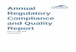 PwC 2015-16 Annual Regulatory Compliance and … Compliance and Quality Report ... regulatory requirements as set out in the Terms of Appointment. ... the results of reviewing a sample