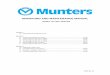 OPERATING AND MAINTENANCE MANUAL - Munters · OPERATING AND MAINTENANCE MANUAL MODEL HC-300 ... TS01 Reactivation air ... trolled by a thermostat switch (TS02)