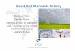 Smart Grid Standards Activity - Metering.com · • Partnered with Ericsson ... “Single Network” Smart Grid Vision WiMAX 16e in the Meter WiMAX Backhaul in ... ( Private WiMAX