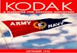 Kodak magazine; vol.21, no. 9; Sept. 1942mcnygenealogy.com/book/kodak/kodak-magazine-1942-09.pdfTo the employees of Eastman Kodak Company and guests: I am both proud and happy to be