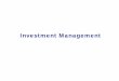 Investment Management - ERP Database - Unofficial SAP ...€¦ · r-End closing IM IMPLEMENTATION ... Master Data in Investment Management WBS Elements Investment Program ... FAPP