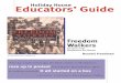 Holiday House Educators’ Guide WALKERS color 1.08.pdf · Educators ’ GuideHoliday ... municate the plans for the Montgomery bus boycott ... transport those who were boycotting