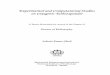 Experimental and Computational Studies on Cryogenic ...· Experimental and Computational Studies on