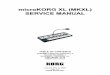 MicroKorg XL Service Manual - Korg USAdealers.korgusa.com/svcfiles/MKXL_SManual.pdf · 2010-10-15 · ˝SERVICE ˛isdisplayedintheupperpartoftheLCD,confirmthatthesystemversionwhichis