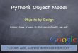 Objects by Design - Benvenuti al sito di Alex Martelli · 2006-04-30 · ©2005 Alex Martelli aleax@google.com Python’s Object Model Objects by Design