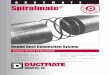 DUCTMA TE Duct Connection System DESCRIPTION Round duct connection system. Spiralmate® Ductwall GASKET