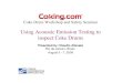Using Acoustic Emission Testing to iCkDinspect Coke …refiningcommunity.com/wp-content/uploads/2017/07/Using... · 2017-08-03 · Using Acoustic Emission Testing to iCkDinspect Coke