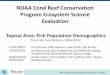 NOAA Coral Reef Conservation Program Ecosystem Science Evaluationdata.nodc.noaa.gov/coris/library/NOAA/CRCP/other/science... · 2016-08-25 · NOAA Coral Reef Conservation Program