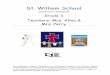 St. William School - Calgary Catholic School District · The purpose of the classroom handbook is to inform students and parents ... Superflex and Zones of ... St. William School