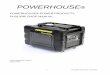 POWERHOUSE€¦ · 2 PH3100Ri SM Revision 11-09-2010 PREFACE This manual covers the construction, function and servicing procedure of the POWERHOUSE® …