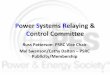 Power Systems Relaying & Control Committee - pes-psrc.org · Power Systems Relaying & Control Committee ... on protective relaying practices which are compatible with the electrical