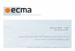 Ecma TC38 – TG2 20 June 2007€¢ Use BAPCo straw-man and adapt. Ecma and BAPCo to jointly work