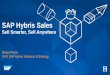 SAP Hybris Sales · Multi Channel Campaign Mgt. ... Customer Engagement Center ... Document Flow Improvements for On Premise