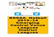 @bsssanetbal BSSSA Netball 2013~14 Emerging … · Emerging Central Venue Leagues District Leagues . SEPT to OCTOBER OPEN AGE / ... 1v5! Grange! Wed!Oct! ... Titus!Salt!! ! ! TongHigh!