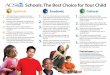 Schools: The Best Choice for Your Child. ACSI Schools-the... · Schools: The Best Choice for Your Child. ... personal relationship with God and for ... grade level on a national achievement