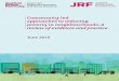 Community-led approaches to - Sheffield Hallam University · Community-led approaches to reducing poverty in neighbourhoods: A review of evidence and practice Author(s): CRESR: Richard
