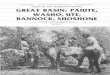 Music of the American Indians: Great Basin: Paiute, Washo ... · Broadcasting and Recorded Sound Division Recording ... WASHO, UTE, BANNOCK, SHOSHONE From the Archive of Folk Culture