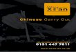 Chinese Carry Out - newxian.co.uk · COLLECTION & HOME DELIVERY 0131 447 7811 Chinese Carry Out