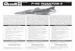 KIT 5994 F-4G PHANTOM II - manuals.hobbico.commanuals.hobbico.com/rmx/85-5994.pdf · The F-4 Phantom II was developed as a long range, supersonic, jet interceptor, fighter-bomber