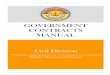 GOVERNMENT CONTRACTS MANUAL - Home - … Site Pages/Publication/CD...GOVERNMENT CONTRACTS MANUAL “To provide quality legal advice & representation for Government Ministries, Department