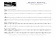 Rhythm Training - Blues Harmonica Lessons · 2 Ex. 5 – Eighth Note Syncopation Ex. 6 – Triplet & Rest Ex. 7 – Swing Eighth Ex. 8 – Sixteenth Note & Rest (Straight & Swing)