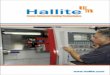 Hallite - RCE DISTRIBUTION - Garnitures mécaniques ... · rod seals using minimum rod Ø and maximum clearance Ø and for ... Hallite 09 vee packings incorporate the Hallite 08 vee