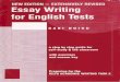 Essoy Writing - ://saidnazulfiqar.files.wordpress.com/2008/04/essay-writing.pdf · This course describes a step-by-step approach to writing essays for ... Therefore sorne people argue