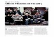MAP STUDY: Allied Visions of Victory - World at War€¦ · Allied Visions of Victory by Kelly Bell – and nearly got it. Predictably, it was ... laughingstock or whipping boy, mired