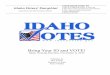 Bring Your ID and VOTE! - Idaho Secretary of State Pamphlet.pdf · constitutional amendments and three referenda) which will appear on the November 6, 2012 ballot. It contains the