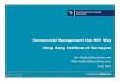 Commercial Management the NEC Way Hong Kong … · Commercial Management the NEC Way ... Ian regularly facilitates workshops and delivers training in ... All other financial risks