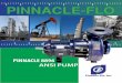 PINNACLE 8896 ANSI PUMP - Applied Process … MTLT&LT 2 ANS 3.1 THE PINNACLE - FLO 8896 ANSI Process Pump is designed primarily for the chemical & process industry, which have a variety