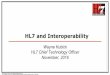 HL7 and Interoperability - phusewiki.org · © 2016 Health Level Seven ® International. All Rights Reserved. HL7 and Health Level Seven are registered trademarks of Health Level