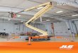 COMPACT CRAWLER BOOM LIFTS - JLG Lift Equipment · ALL OF YOUR OVERHEAD TASKS WITHIN REACH Whether you’re working indoors or outside, the Compact Crawler Boom has your job covered