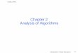 Chapter 2 Analysis of Algorithmscosc.brocku.ca/~efoxwell/1P03/slides/Week02.pdfCOSC 1P03 Introduction to Data Structures 2.2 Analysis of Algorithms • multiple algorithms for same