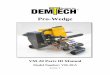 100-PARTS ID VM-20 RE - Demtech · 2016-03-30 · ... 100-PARTS ID/VM-20, Revision: E ... 1.14 100-16XXX/A.X - ASSY, WEDGE, GENERIC ... (Old style Axle Bolt P/N is 100-131, M6 X 10mm)