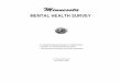 MENTAL HEALTH SURVEY - Minnesota · MENTAL HEALTH SURVEY ... awareness of treatment possibilities were too ... the moderate rise in per capita expenditures during the mid-1940's