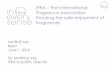 IFRA The International Fragrance Association Ensuring .IFRA –The International Fragrance Association