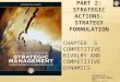 STRATEGIC MANAGEMENT- CHAPTER FIVE · PPT file · Web view2012-08-24 · THE STRATEGIC MANAGEMENT PROCESS. KNOWLEDGE OBJECTIVES Define competitors, competitive rivalry, competitive