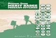 Summer Camp MERIT BADGE - National Camping School | … · 2017-02-24 · Horsemanship, 25 Indian Lore, 27 Insect Study, 29 ... this pamphlet are designed to assist merit badge counselors