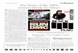 By Lance Robinson The Music of the 1980s Greatest Decade ... · G r e e n H o r n pg 9 By Lance Robinson Column The Music of the 1980s Greatest Decade For Music T he 1980s may be