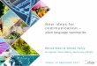 New ideas for communication - Europaeurogender.eige.europa.eu/system/files/events-files/plain_language... · Vilnius, 15 September 2017. New ideas for communication – plain language